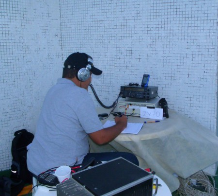 Estação ZV7O em atividade